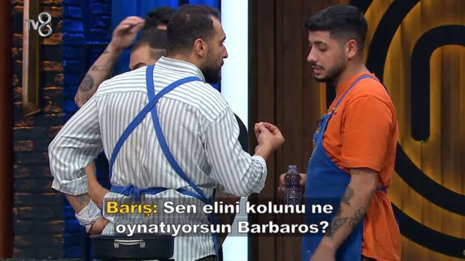 MasterChef All Star'da görülmemiş kavga: Barbaros ve Barış birbirine girdi