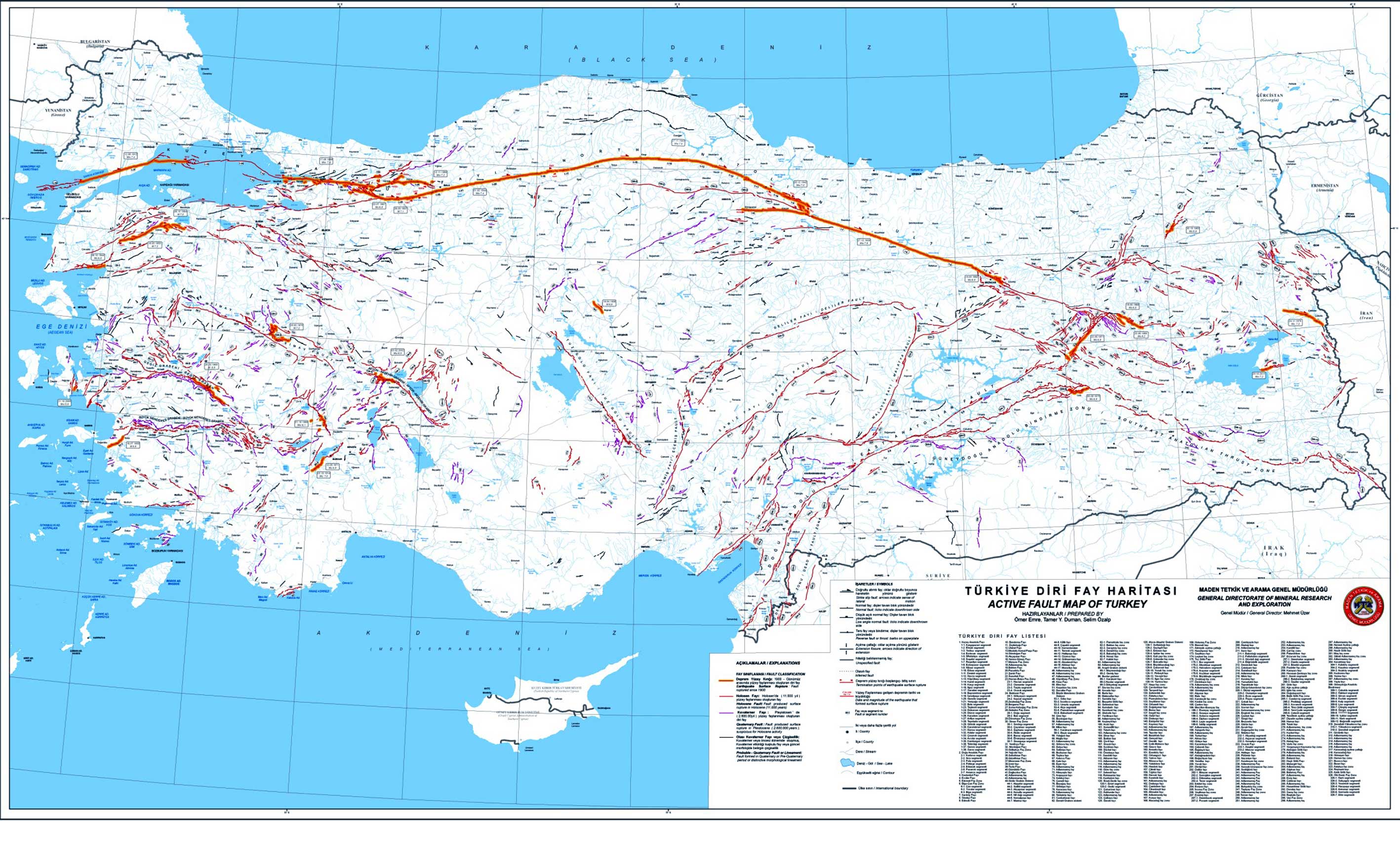 Diri fay hattı haritası güncellendi: İşte tehlikedeki 45 il...