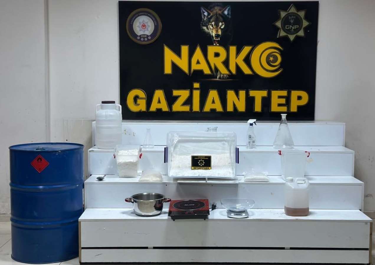 Gaziantep’te uyuşturucu operasyonu: 3 şahıs tutuklandı