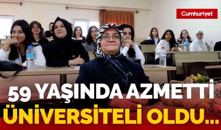 3 çocuk ve 4 torun sahibiydi: 59 yaşındaki Ayşe Kayhan azmetti üniversiteli oldu...