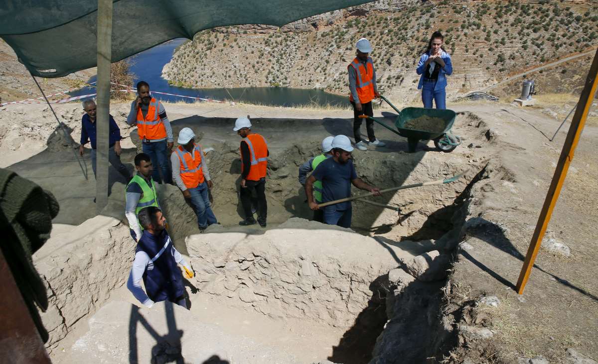 Diyarbakır'daki kazıda saray kalıntıları bulundu