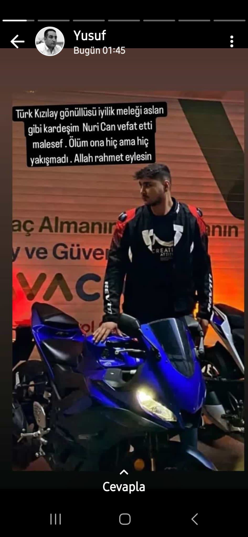 Üniversiteye hazırlanıyordu... Türk Kızılay gönüllüsü Nurican motosiklet kazasında hayatını kaybetti