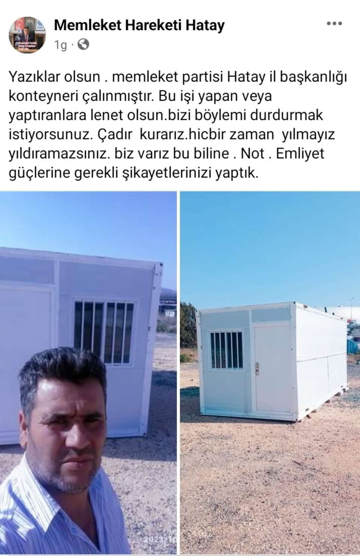 Memleket Partisi'nin il başkanlığını 'çaldılar'