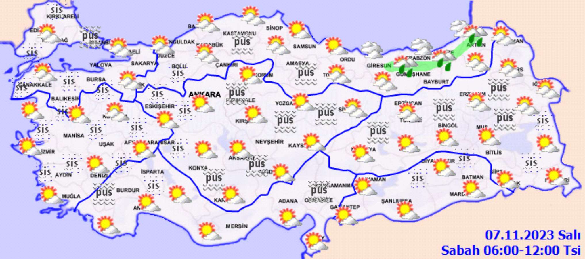 Meteoroloji açıkladı: 7 Kasım 2023 hava durumu raporu... Bugün ve yarın hava nasıl olacak?