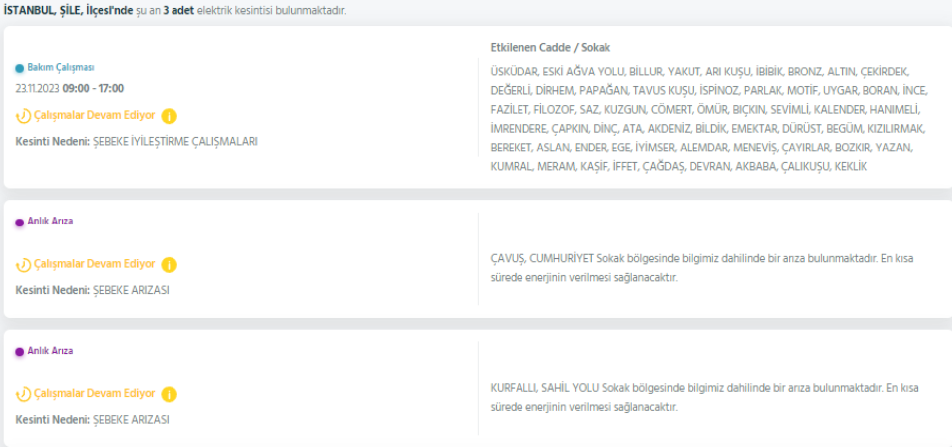 İstanbul'da 34 ilçede elektrik kesintisi: İstanbul'da bugün elektrik kesintisi yaşanacak ilçeler hangileri? İstanbul'da elektrikler ne zaman gelecek?