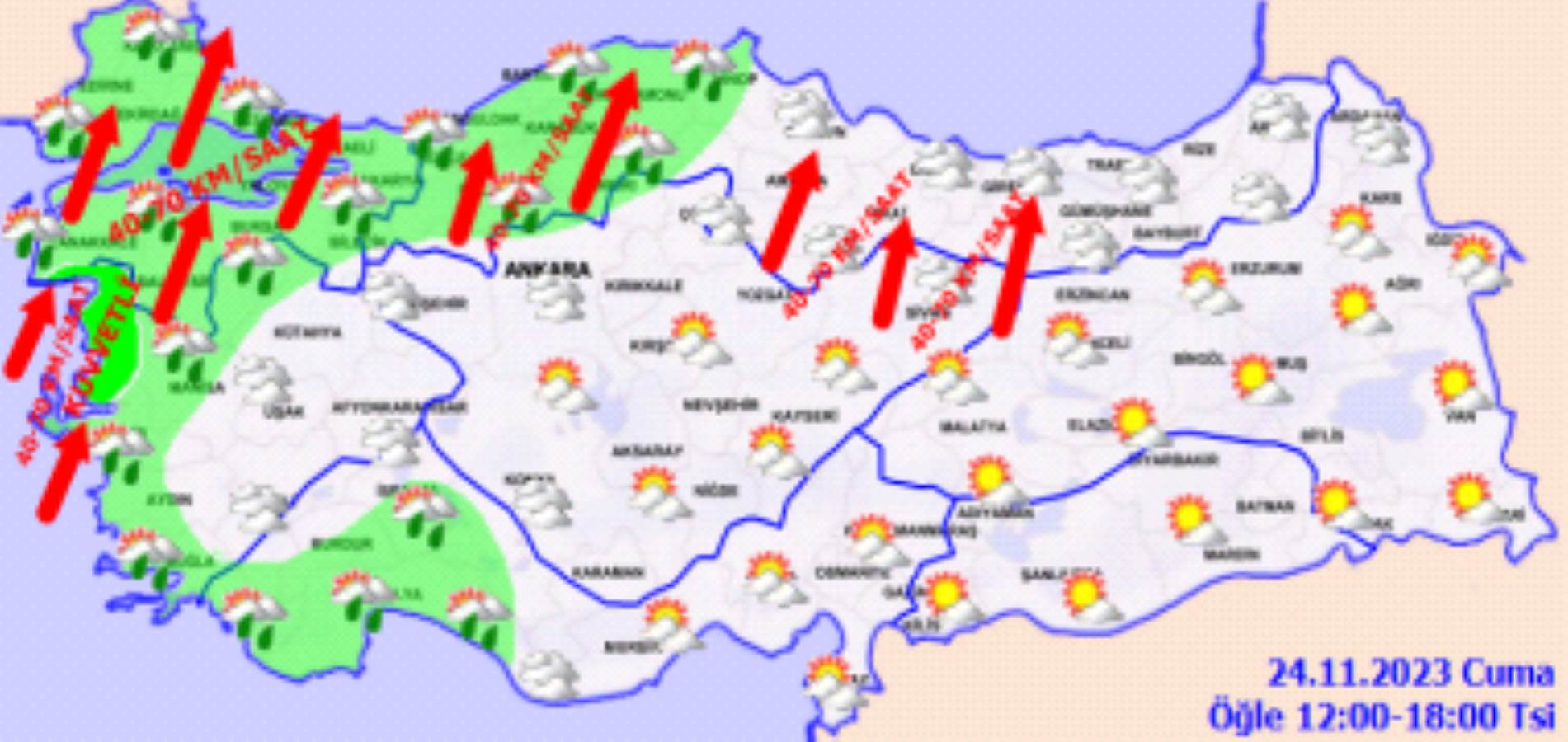 Meteoroloji açıkladı: 24 Kasım 2023 hava durumu raporu... Bugün ve yarın hava nasıl olacak? Kar yağışı bekleniyor mu?