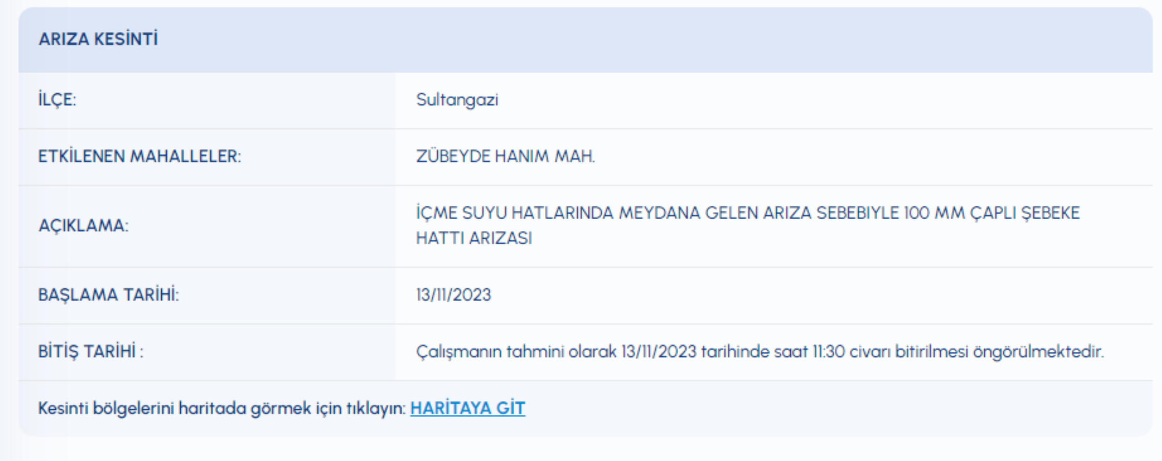 İstanbul'da 2 ilçede su kesintisi: 13 Kasım İstanbul'da sular ne zaman gelecek? Hangi ilçelerde su kesilecek?