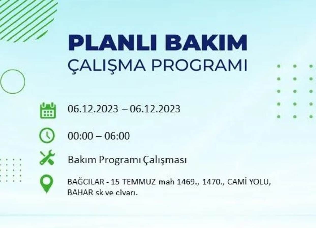 BEDAŞ duyurdu... İşte İstanbul'da bugün elektrik kesintisi yaşanacak ilçeler!