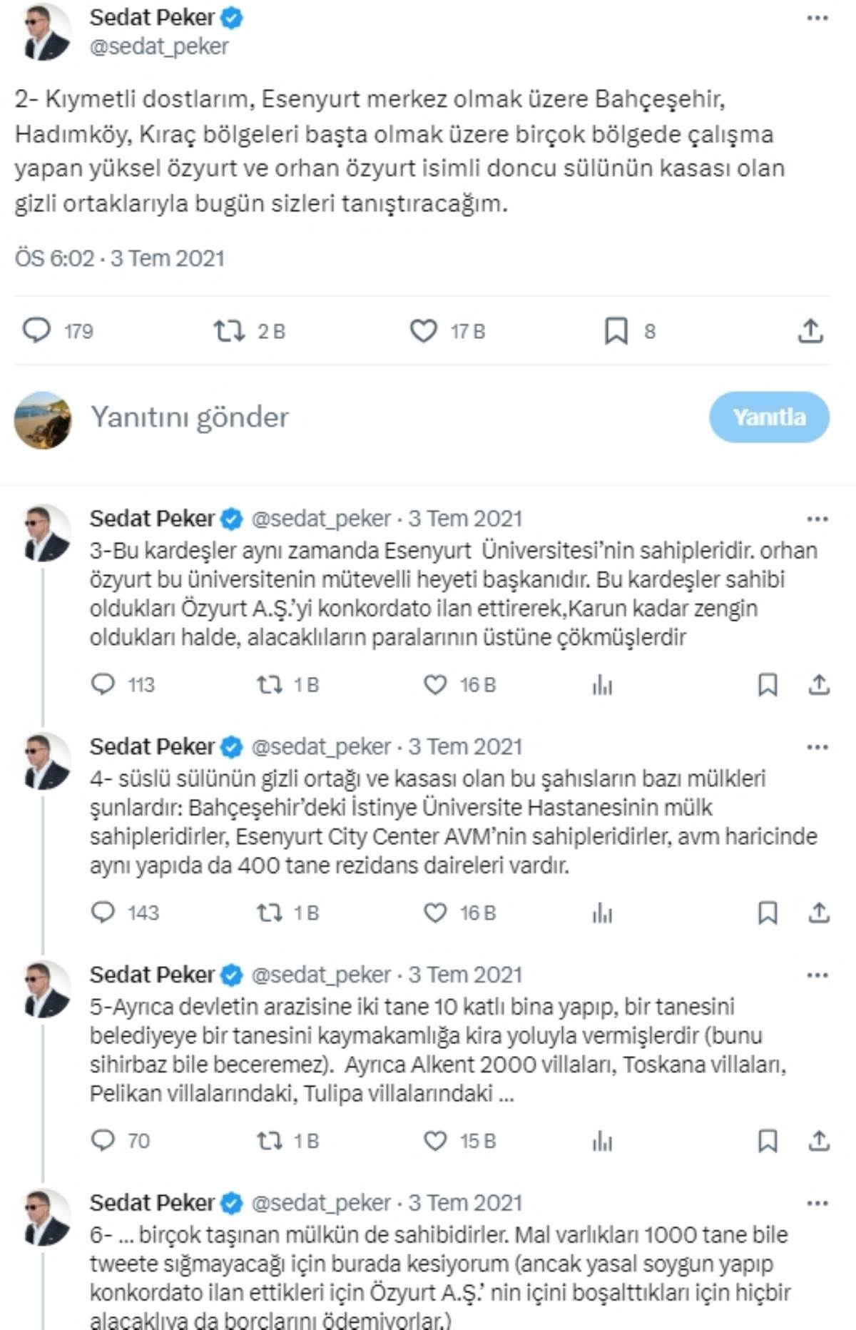 Sedat Peker'in iddialarıyla gündem olmuştu: Selman Öğüt'ün rektör olduğu Esenyurt Üniversitesi'nde Soylu izi