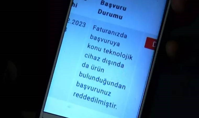 ‘Vergisiz telefon ve bilgisayar almak isteyen üniversite öğrencilerine, ’21 kuruşluk poşet’ uyarısı