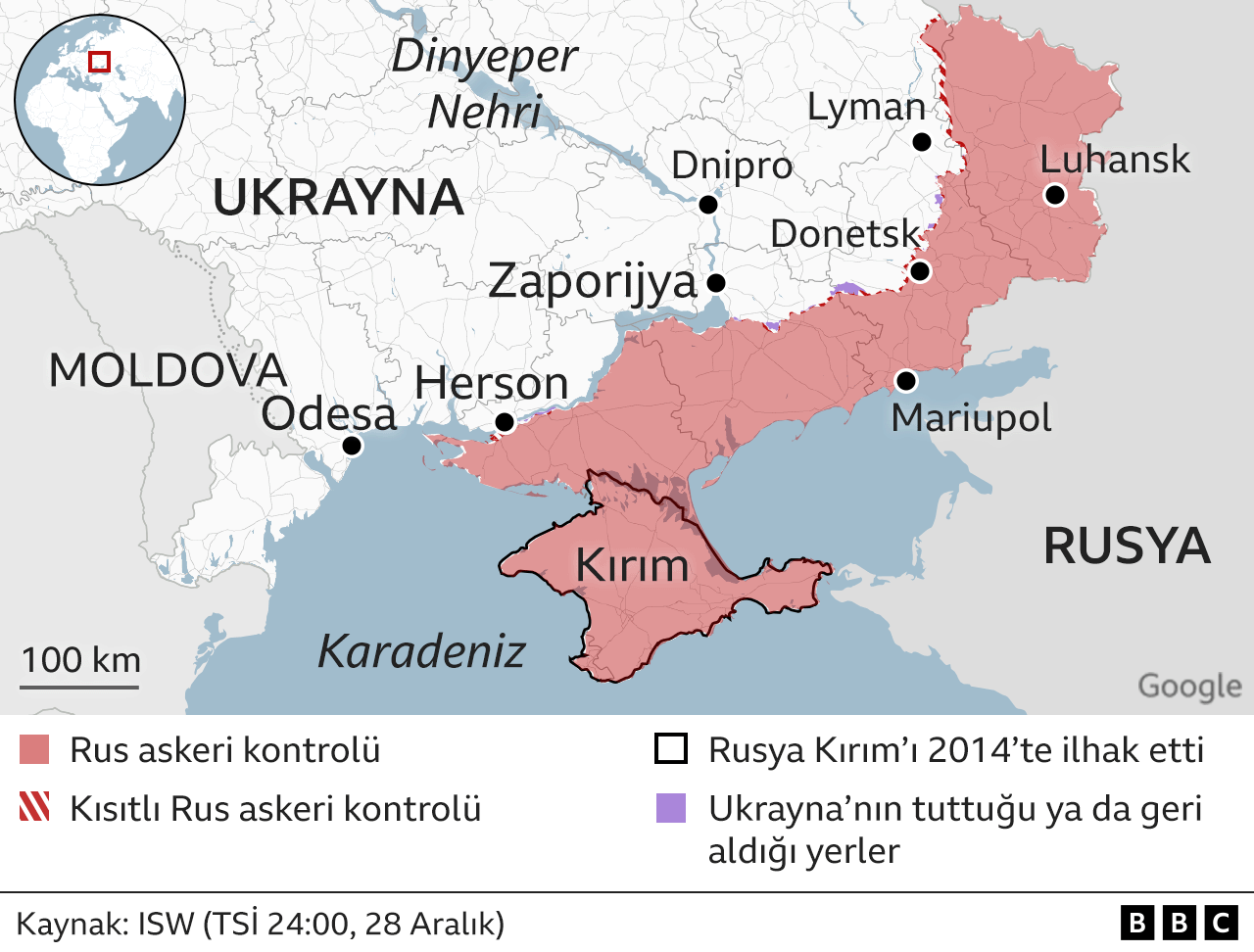 Ukrayna Savaşı: Savaşın 2024'teki gidişatına dair üç muhtemel senaryo