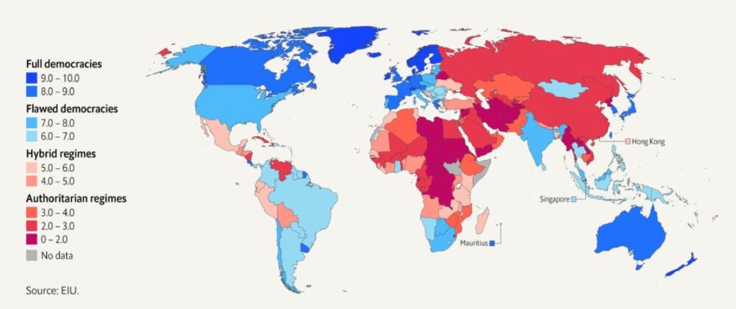 Küresel demokrasi raporu yayımlandı: Türkiye kaçıncı sırada?