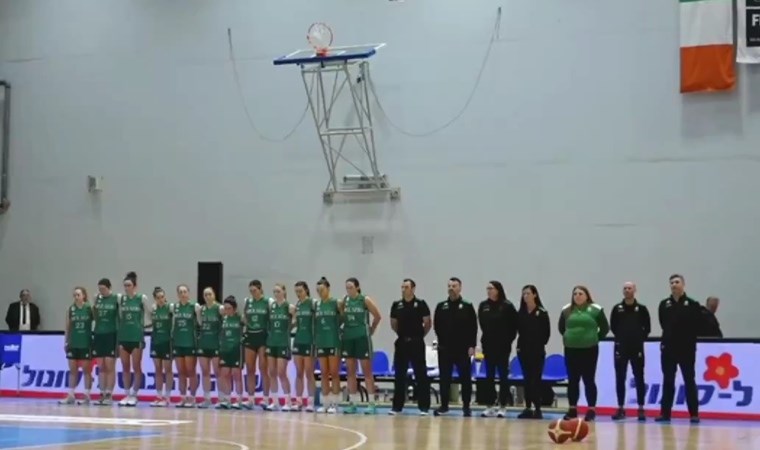 İrlandalı basketbolculardan görülmemiş protesto: İsrailli oyuncular şoke oldu!