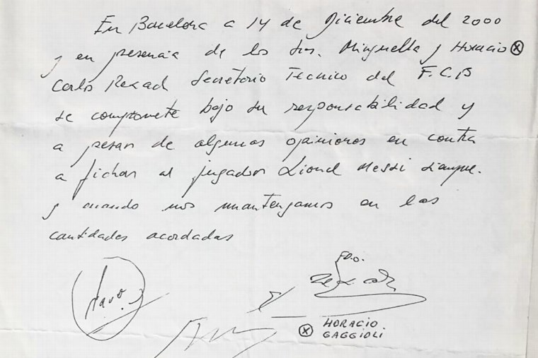 Lionel Messi'nin kariyerindeki tarihi peçete açık artırmaya çıkıyor: Başlangıç fiyatı dudak uçuklattı!