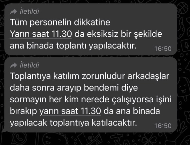 Erdoğan’a sayı yeterli gelmiyor! Belediye çalışanlarına miting ‘yoklaması’ - Son Dakika Türkiye,Siyaset Haberleri | Cumhuriyet