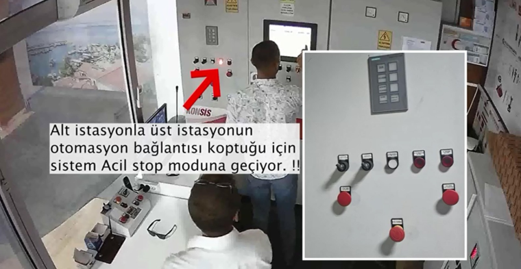 Teleferik faciasında yeni görüntüler: Yolcular uyardı, 25 saniye durdurup tekrar başlattı