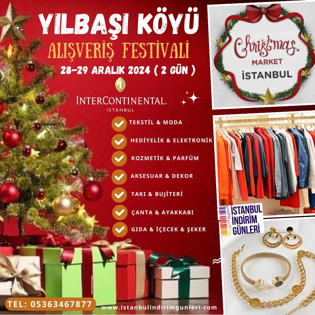 Christmas Market: Taksim’de İki Gün Boyunca Unutulmaz Etkinlikler ve Alışveriş Fırsatları!