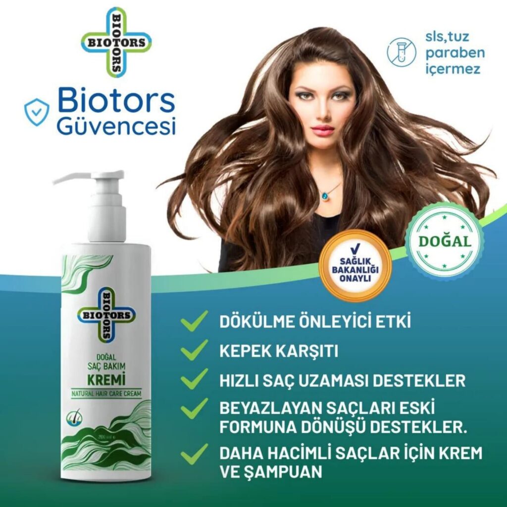 Biotors Saç Kremi ile Sağlıklı ve Parlak Saçlara Kavuşun